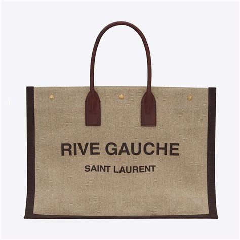 rive gauche ysl tote|yves saint laurent shopping tote.